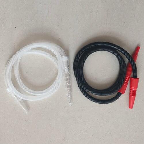 1PC 150cm Lenght Disposable Plastic Hookah Hose Chicha Handle Shisha Mouth Chicha Narguile Filter Tip Nargile Hose For AL FAKHER