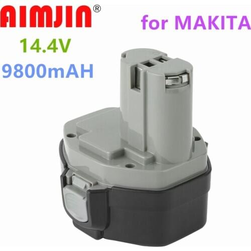 2020 Original 14.4V 9800mAh NI-MH Power Tool Battery for MAKITA 14.4V Battery for Makita PA14,1422,1420,192600-1, 6281D 6280D