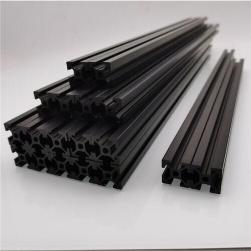 Funssor Misumi HFSB5-2020 extrusion Frame Kit for VORON 2.4 3d Printer black anodized Blind Joints VORON 2.4 VORON EXTRUSIONS