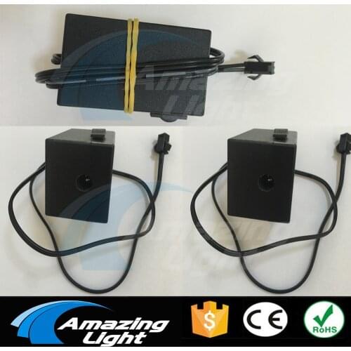 The EL Inverter EL driver DC12V 1A Powered the 3*100cm or A5 size el panel or 5-30M El wire