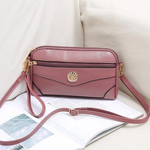 Small Bag Female New 2020 European and American Women Bag Multi-function Single Shoulder Bag Middle-aged Fashion Cross Body Bag