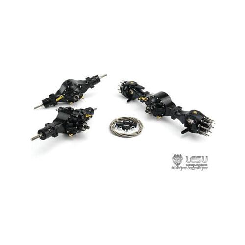 1/14 LESU Metal Axles B Differential Locks For 6X6 RC Tractor Truck TAMIYA Model TH02051-SMT2