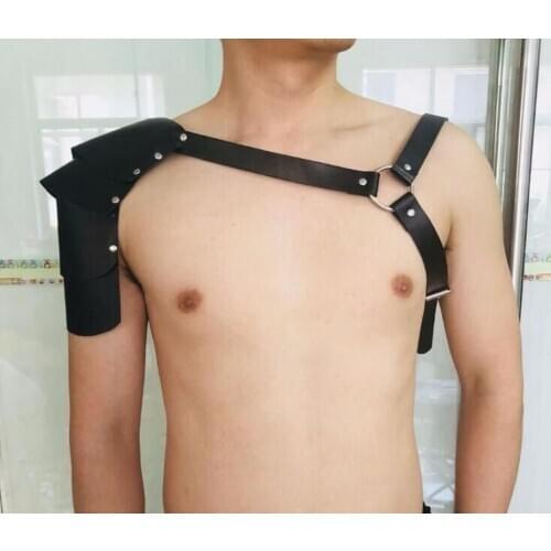 2020 Fashion Trend New Adjustable Mens Shoulder Strap Bar Nightclub Sexy Strap Decoration Harajuku Belt Buckles for Men