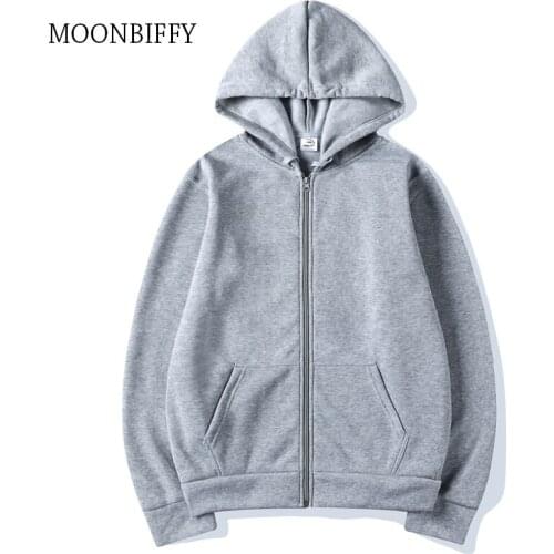 Мужские толстовки на молнии MOONBIFFY China At AliExpress