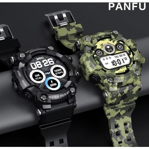 Comfortable T6 Three-Proof Smart Sports Watch, Bluetooth Connection To Mobile Phone IP68 Depth Waterproof/Shockproof/Dustproof