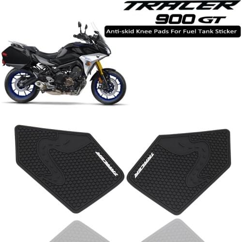 For Yamaha tracer 9 Tracer9 gt Motorcycle Side Fuel Tank Pad Non-slip Fuel Tank Protection Pad Sticker Knee Grip Traction Pad
