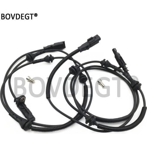 Front/Rear Left and Right 2pcs ABS Wheel Speed Sensor for CITROEN C6 PEUGEOT 407 6D SW Coupe etc. 4545A9 4545G7