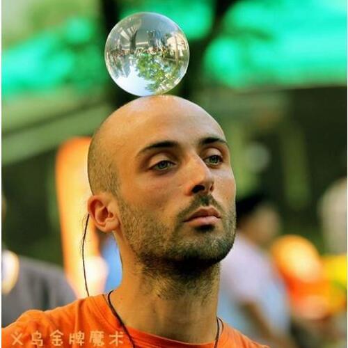 Contact Juggling Ball (80MM),Acryl Transparent Ball For Professional Magician (Contact Juggling),Magic Tricks,Stage,Illusion