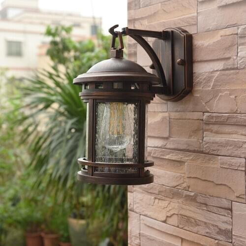 Outdoor waterproof courtyard wall lamp corridor corridor balcony door wall lamp retro industrial room wall lamp