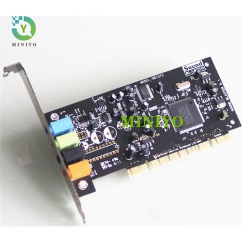 PCI 5.1 sound card for Creative SB1070 Sound Blaster 5.1VX support WIN7 Win10