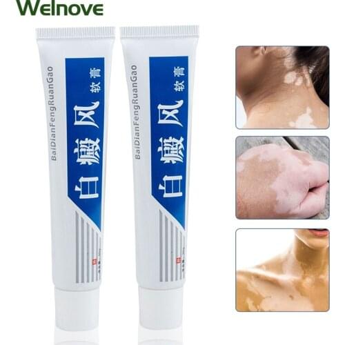 1Pcs Psoriasis Localized Vitiligo Ointment Body Skin Problem Solver Antibacterial Cream White Spot Mycosis Leukoplakia Ointment