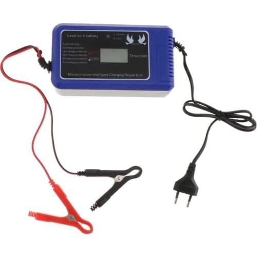 12V 10A Full Smart Car Motorcycle Battery Charger Recovery for Motorcycle