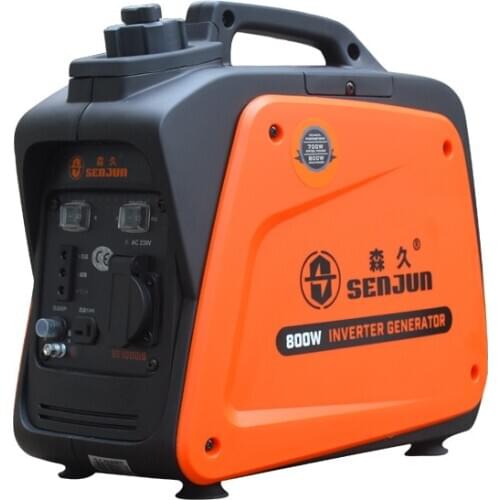 1200W Inverter Gasoline Generator Household Small Mute 220V Outdoor Charging 12V Camping