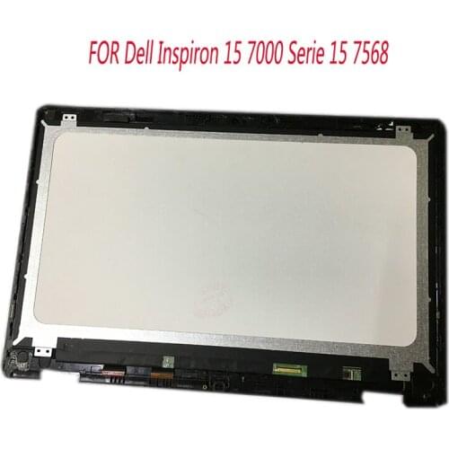 15.6" Laptop LCD Touch Screen Glass Digitizer Display Panel Assembly For Dell Inspiron 15 7568 NV156FHM-A10 1920*1080