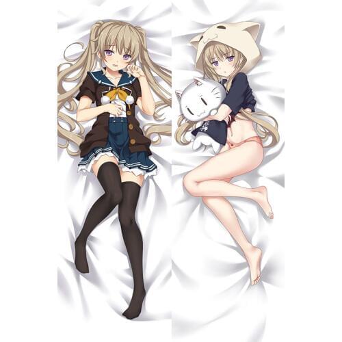 Ao no Kanata no Four Rhythm Japanese Anime Hugging Pillow Cover Case Pillowcases Decorative Pillows Double-Sided 2Way 50X160CM