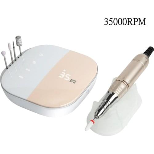 30000RPM/35000RPM Professional High Quality Electric Nail Drill Machine Electric File HD Display Manicure Pen Nail Lathe Sander