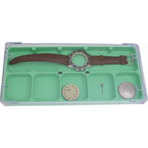 Free Shipping 1pc Large Watch Repair Tray with Lid