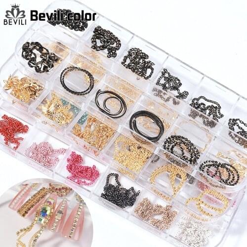 Bevili Color Decorations For Nails