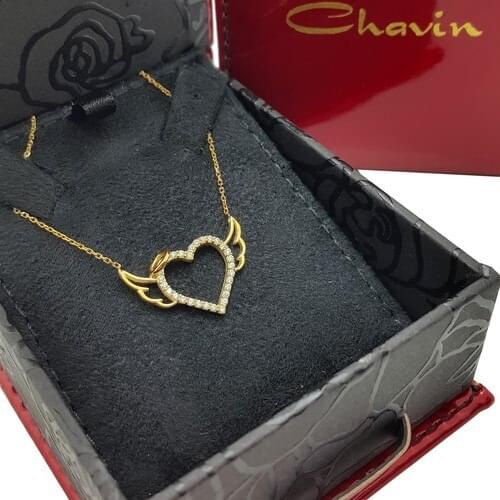 Chavin You My Meleğimsin Gold Necklace