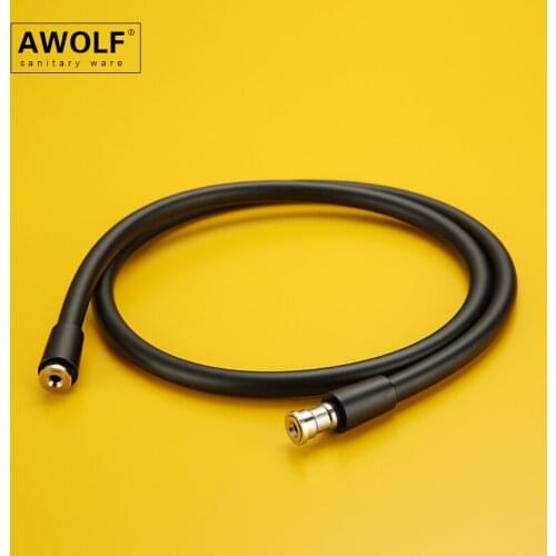 PVC Flexible Shower Hose Shower Tube With Brass Nuts For Hand Held Sprayer And Shower Head Garden Bathroom Accessories AF6133