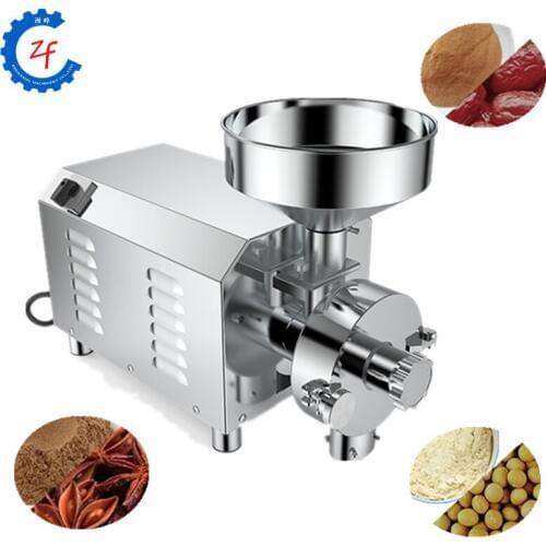 Hot sale stainless steel grain spice food fine powder making mill machine coffee cocoa bean grinder