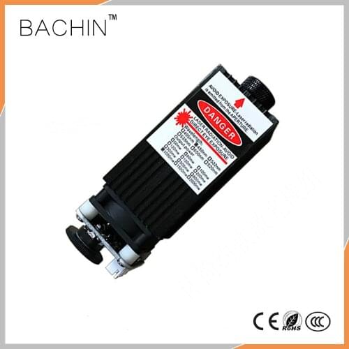 1000mW/2500mW/5500mW Laser Cutter Head 450nm 12v Focusable Blue Light TTL Laser Module for CNC Laser Cutting Engraver Machine