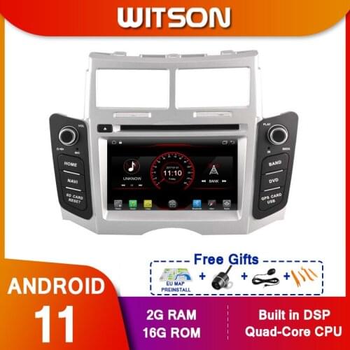 WITSON Android 10.0 Car DVD Stereo Multimedia Headunit for TOYOTA YARIS Auto PC Radio GPS Navigation Video Audio car