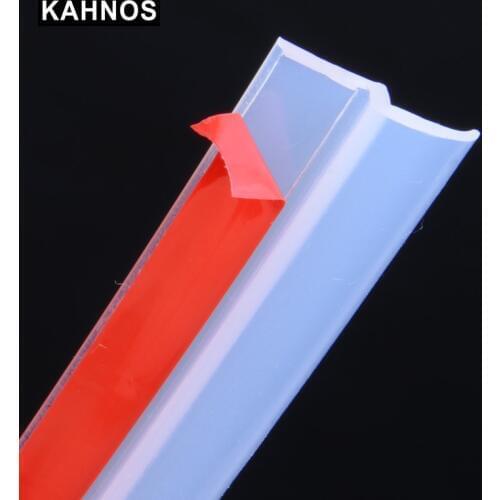 Transparent Z Type Auto Rubber Seals Car Door Sealing Strip Weatherstrip Edge Trim Noise Insulation 2-8 Meters Sound Insulation