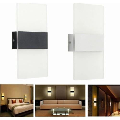 LED wall light AC110V220V indoor lighting home bedroom bedside lamp living room kitchen balcony aisle corridor mirror front lamp