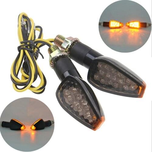 14Led Motorcycle Turn Signal Amber General Indicator 12v Flow Signal Led Turn Signal, Durable