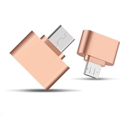 USB OTG Cable Adapter 2.0 Mini Converter for Flash Drive Mouse Keyboard Hand Shank Card Reader Tablet Phone