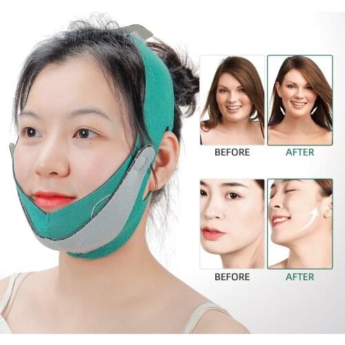 Face V-Shape Facial Slimming Bandage Face Thinning Lifting Up Belt Face Care Double Chin Removal Facial Skin Thightening Belt