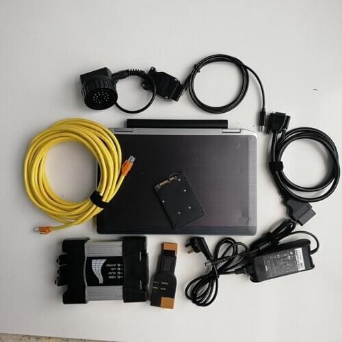 High quality Icom Next Super than Icom a2+b+c with V12.2020 software in 720GB SSD and Used Laptop E6320 for Auto tools