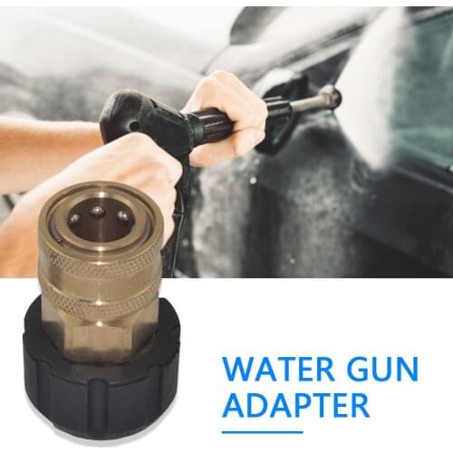 1/4 3/8 inch Quick Connect Female to M22 14 15 mm Female Pressure Washer Adapter Telescopic Brush Microfiber Towel