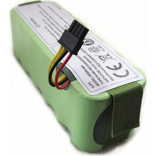 Hotsell For Ecovacs CR120 Dibea Panda X500 X580 Kk8 Haier Sweeping Robot 14.4V 3500mAh NI-MH Rechargeable Vacuum Cleaner Battery