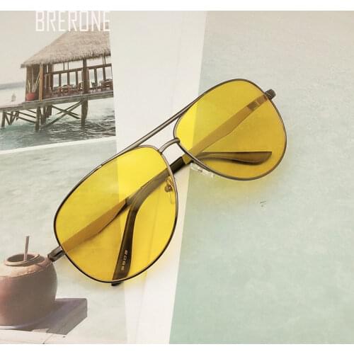 BRERONE Mens Sunglasses