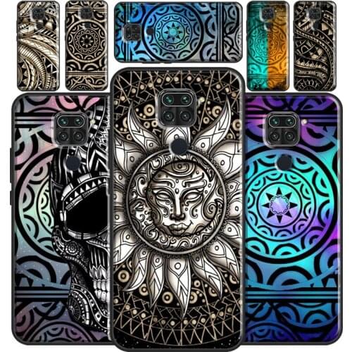 Maori Samoan Polynesian Tribal For Redmi Note 10 Pro Case For Redmi Note 9 8 Pro 7 8T 9S Cover For Redmi 9 9C 9A 9T 7A 8A