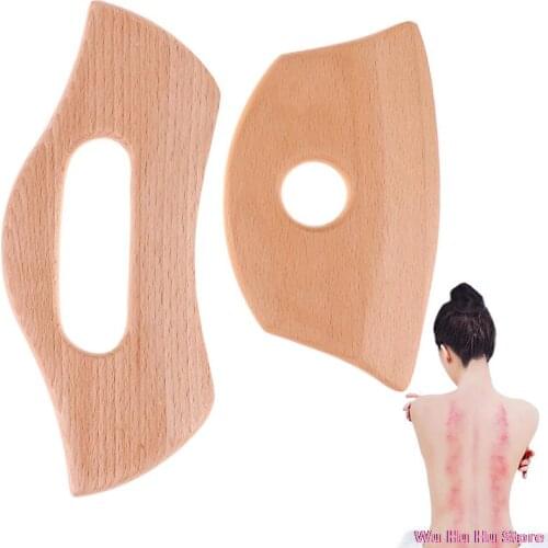 Wooden Slimming Guasha Massage Board Gua Sha Scraper Body Massage Therapy Tool