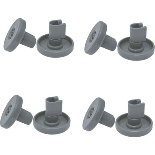 8PCS Dishwasher Basket Wheel for Aeg Favorit Privileg Zanussi Dish Washer Spare Parts Accessories