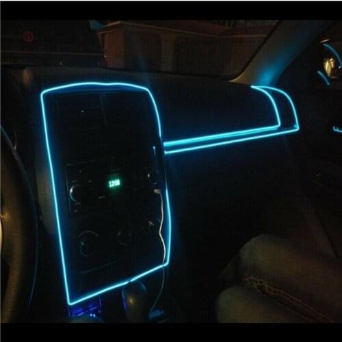 Lamp Fiber Optic PMMA Light Plastic Decoration Side Glow Skirt 3mm 500CM