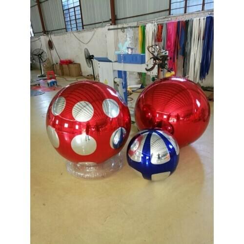 3.5m Diameter Pvc Inflatable Mirror Ball /Decorative Ball Used For Storefront Or Square Advertising Campaign Or Decoration