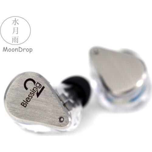 NEW Moondrop Blessing 2 4BA+1DD Hybrid Driver In-Ear Monitor Earphone with Detachable Cable 2Pin 0.78mm