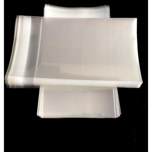 OPP Plastic Cellophane Bags 320x450mm A3, A4, A5, A6 Size Top Clear for Clothes 100pcs/LOT