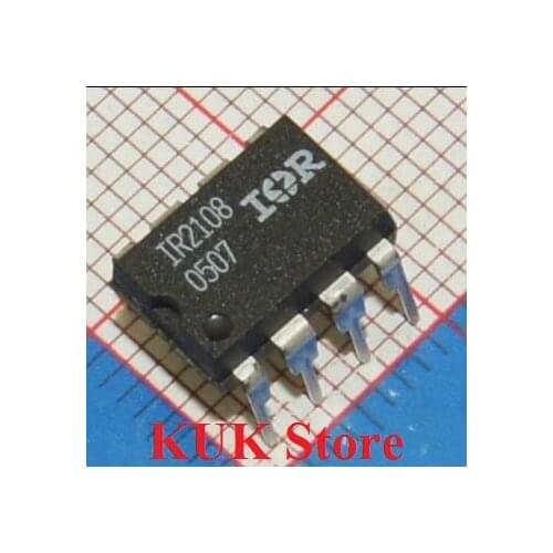 Real 100% Original NEW IR2108 IR2108PBF DIP8 10PCS/LOT