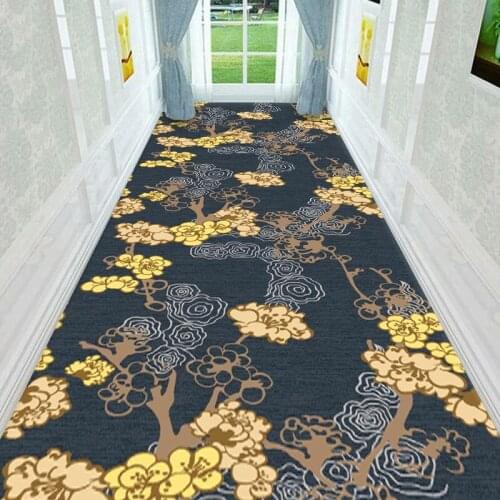 3D Printing Flower Corridor Mat Bedroom Kitchen Rugs Decor Floor Area Rug Pastoral Geometric Chrysanthemum Living Room Carpets