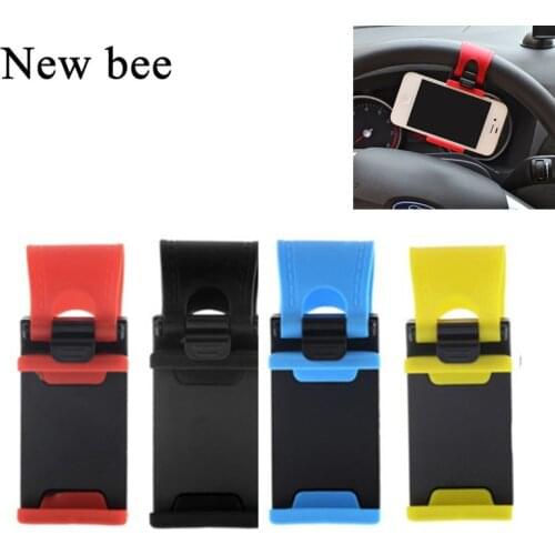Universal Car Styling Steering Wheel Mobile Phone Holder Mount Clip Anti-Slip Mat For Honda Toyota Volkswagen Nissa Opel VW Ford