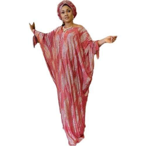 2020 New African Dress O-neck Muslim Casual Long Dress Abaya Arab Jilbab Dashiki Batwing Sleeve Kaftan Loose Middle East Fashion