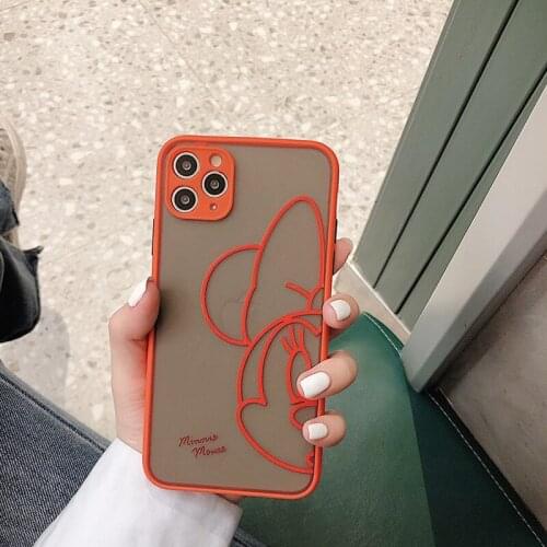2021 Disney for iPhone 7/8/Plus X/XS/XR/XS Max 11/11 Pro / 11Max/12/12pro/12min12promax Minnie Mickey Phone Case ZT0424-6