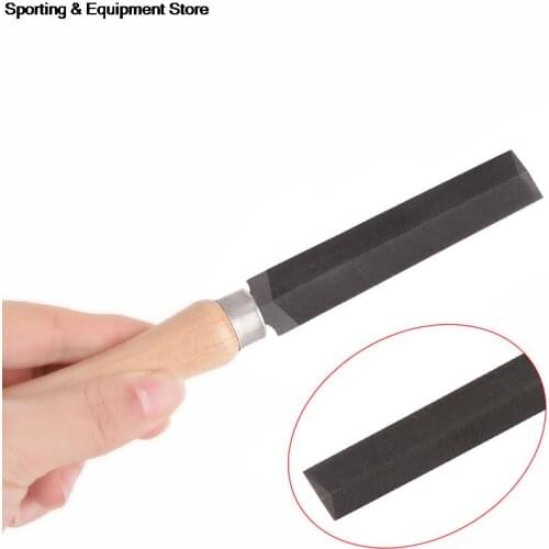 Electric Acoustic Guitar Bass Nut Rhombus File Luthier Tool 19cm Nut Saddle Slot Filing Repair Tool