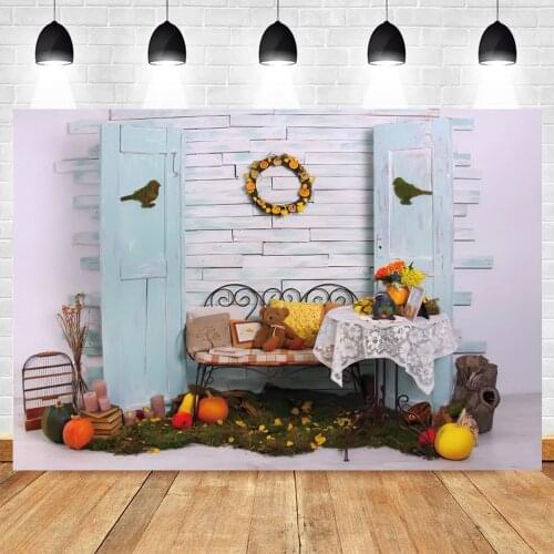 Yeele Baby Birthday Backdrop Photocall Flowers Brick Wall Portrait Party Decor Photography Photographic Background Photo Studio